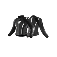 Shima Куртка Кожаная женская Miura 2.0 Black/White в Туле