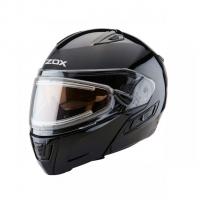 ZOX Шлем снегоходный Condor с электроподогревом Черный глянец в Туле