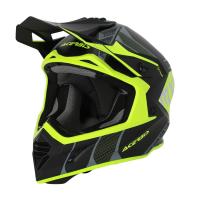 Acerbis Шлем кроссовый X-Track 22-06 Black/Fluo-Yellow в Туле