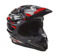 AiM Шлем кроссовый JK803S Red/Black в Туле