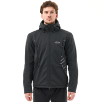 Dragonfly Мототолстовка DF Urban Man 2025 Black с защитой в Туле