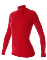 Brubeck Футболка женская дл.рукав Wool Merino 78% Малина в Туле