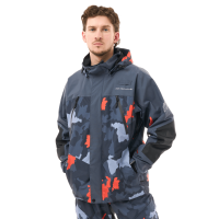 Dragonfly Мембранная куртка Quad 2.0 Man 2025 Grey - Orange Camo в Туле