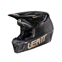 Leatt Шлем кроссовый Moto 9.5 Carbon Kit V26 Black в Туле