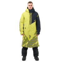 Dragonfly Плащ зимний Race Coat Man 2025 Lime-Black в Туле