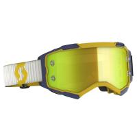 Scott Очки кроссовые Fury yellow/blue yellow chrome works в Туле