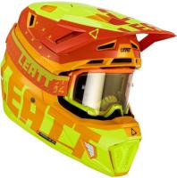 Leatt Шлем кроссовый Kit Moto 7.5 V23 Citrus в Туле