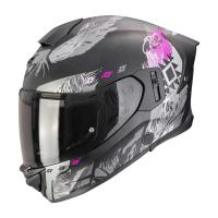 Scorpion Exo Мотошлем Exo-530 Air Hadji Черный/Серый/Розовый в Туле