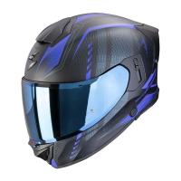 Scorpion Exo Мотошлем Exo-530 Air Theras Черный Матовый/Синий в Туле