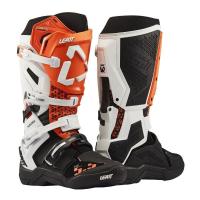 Leatt Мотоботы кроссовые 5.5 FlexLock Evo V27 White/Orange в Туле