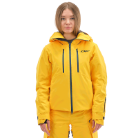 Dragonfly Куртка утепленная Gravity Premium Woman Yellow-Dark Ocean в Туле