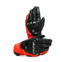 Dainese Перчатки кожаные 4-Stroke 2 Black/Fluo-Red в Туле