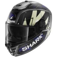 Shark Шлем Spartan RS Stingrey Mat Antracite/Antracite/Blue в Туле
