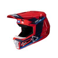 Leatt Шлем кроссовый детский Helmet Kit Moto 3.5 Jr V25 Royal в Туле