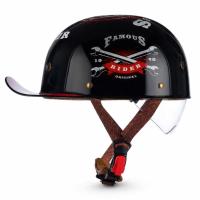 Scout Шлем кепка с визором Rider черно-красный в Туле