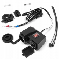 Extreme Style Розетка USB 2 порта на руль, 5 V, 3.1 A MUS04-L в Туле