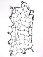 STARKS Сетка багажная NET KVADRO (80/80) Чёрный в Туле