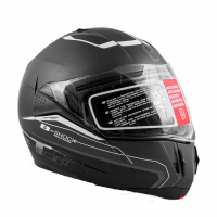 Beon Шлем модуляр B-700 Matt Grey/Black White в Туле