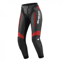 Shima Мотоштаны Кожаные женские Miura 2.0 Black/Red в Туле