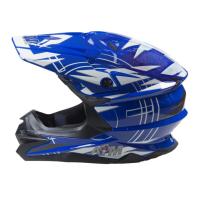 AiM Шлем кроссовый JK803S Blue/White в Туле