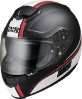 IXS Мотошлем HX 215 2.1 Черно-красно-белый матовый в Туле
