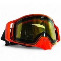 AiM Очки снегоходные с магнитной линзой и подогревом (PRO) 31-103 Accu Heated Orange Glossy в Туле