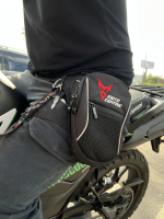 Motolike сумка на пояс красная в Туле