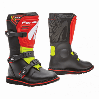 Forma Ботинки кроссовые детские Rock Black/Red/Yellowfluo в Туле