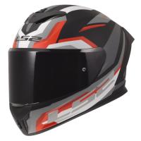 LS2 Мотошлем FF820 Rapid IIl Hyper Black Red в Туле