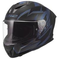 LS2 Мотошлем FF820 Rapid III Xtrem Black Blu Petrol в Туле