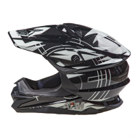 AiM Шлем кроссовый JK803S White/Black в Туле