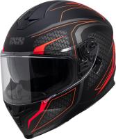 IXS Шлем интеграл HX 1100 2.4 Черный/Матовый/Красный в Туле