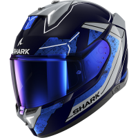 Shark Шлем Skwal i3 Rhad Blue/Chrome/Silver в Туле