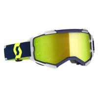 Scott Очки кроссовые Fury blue/grey yellow chrome works в Туле