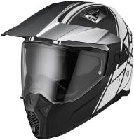 IXS Шлем IXS 208 2.0 Черно-Белый Матовый в Туле