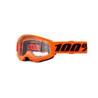 100% Очки подростковые Strata 2 Junior Neon Orange / Clear в Туле
