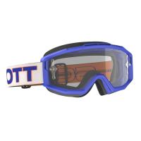 Scott Очки Split OTG white/blue clear works в Туле
