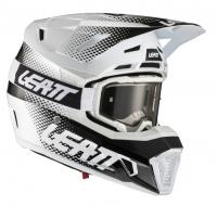 Leatt Шлем кроссовый Kit Moto 7.5 V22 White в Туле