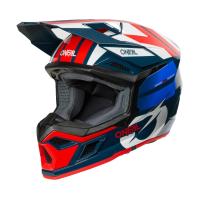 Oneal Кроссовый шлем 3Series Ride V.25 синий/белый в Туле