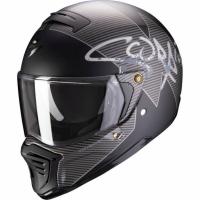 Scorpion Exo Мотошлем HX1 Taktic Матовый Черный/Серый/Белый в Туле