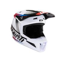 Leatt Шлем кроссовый Moto 2.5 Helmet Black/White 2024 в Туле