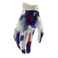 100% Мотоперчатки текстильные ITrack Blue/White 2026 в Туле