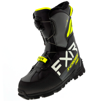 FXR Ботинки снегоходные X-Cross Pro BOA с утеплителем Black/Hi Vis в Туле