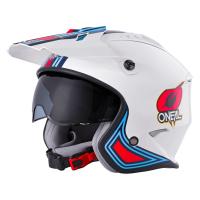ONEAL Шлем открытый Volt MN1, глянец Белый/красный в Туле