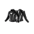 Shima Куртка Кожаная женская Miura 2.0 Black/White в Туле