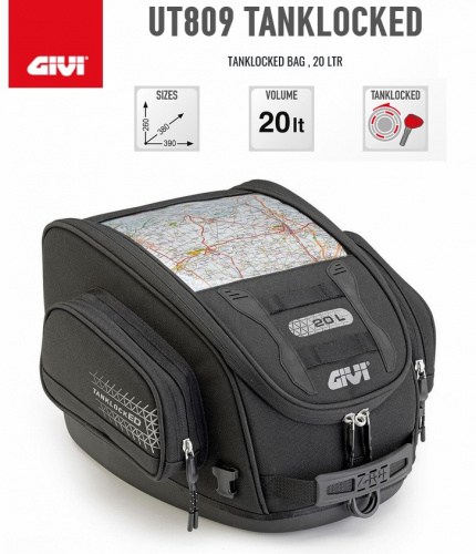 Givi Сумка на бак Tanklocked UT809 20л в Туле