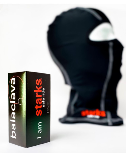 Starks Подшлемник Light + Coolmax черный в Туле