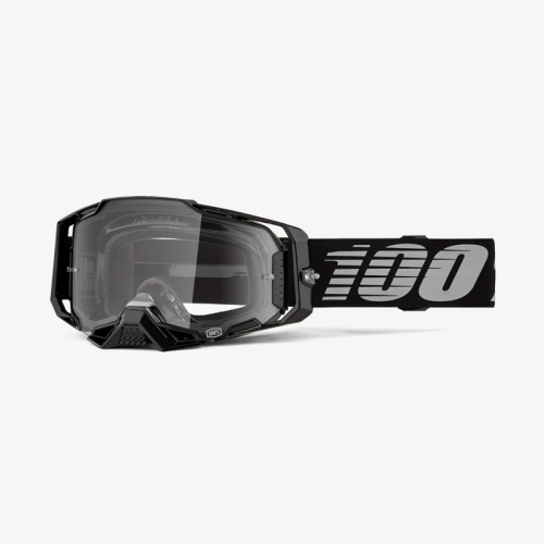 100% Очки Armega Goggle Black / Clear в Туле