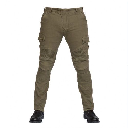 MadBull Мотобрюки Cargo JS Stretch Olive в Туле