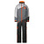 Scott Комбинезон детский DS Dryo Grey/Orange в Туле